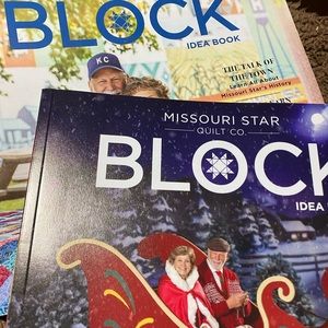 2 Missouri star block quilt books